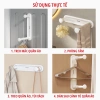 Treo móc quần áo ECOCO điều chỉnh thu gọn, kệ treo đồ thông minh không khoan tường 24.107 - Giá chỉ 72.000₫ 5