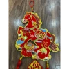 Treo ngựa nhung ánh kim 3D hai mặt 22x62cm Trang trí Tết may mắn, giá 59.000 VND 5