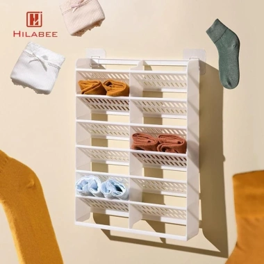 Treo Tủ Quần Áo Đa Năng Tiết Kiệm Không Gian - Móc Khăn, Giá Đỡ Cà Vạt, Bảo Quản Áo Ngực, Vớ - 139.700₫ 4