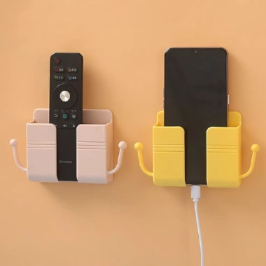 Treo Tường Đế Sạc Đa Năng Giá Đỡ Điện Thoại Di Động, Hộp Bảo Quản Điều Khiển Từ Xa - 7.400 VND 3