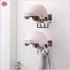 Treo Tường N & X - Giá Đỡ Mũ Bảo Hiểm Xe Máy, 4 Móc Đa Năng, Miễn Phí, Chỉ 111.870₫