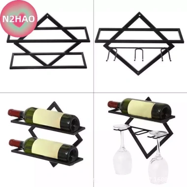 Treo tường N2HAO 1PC lên xuống rượu, chai cốc sắp xếp lưu trữ - 169.950 VND 2 Treo tường N2HAO 1PC lên xuống rượu, chai cốc sắp xếp lưu trữ - 169.950 VND 2