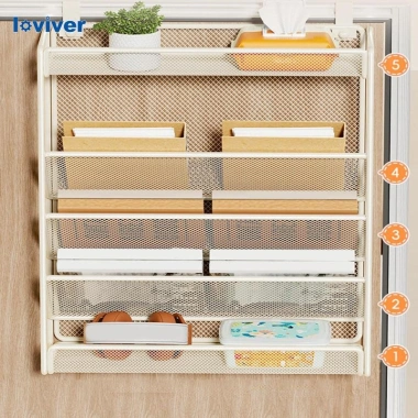 Treo Tường Tập Tin Người Tổ Chức - Hộp Giấy Phân Loại 5 Tầng, Kệ Lưu Trữ Cho Trường Học & Nhà, 328.900₫ 5