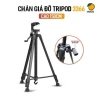 Tripod 3 Chân 3.366 - Giá Đỡ Điện Thoại Máy Ảnh, Tay Cầm + Remote Chụp Ảnh Từ Xa, 133.335₫ 2