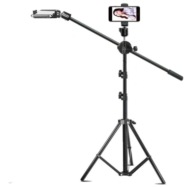 Tripod 3 chân hợp kim xoay 360 - Giá đỡ điện thoại, gậy chụp ảnh Livestream 90k 6
