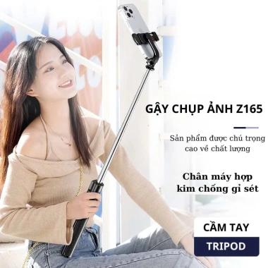 Tripod 3 Chân Z165S - Đèn LED, điều khiển từ xa, cao 1m7, 155.000₫ - XS Store 4
