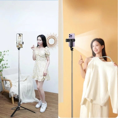 Tripod 3 Chân Z165S - Đèn LED, điều khiển từ xa, cao 1m7, 155.000₫ - XS Store 9