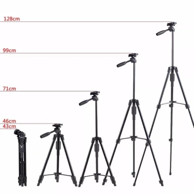 Tripod 3.388/3.366 Remote Bluetooth - Giá đỡ điện thoại, máy ảnh, 3 chân 1.5m, 185k 3
