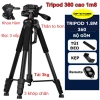 Tripod 360 Cao 1.8m/1.7m/1.4m Đa Năng - Đặt Điện Thoại & Máy Ảnh, Điều Chỉnh Cao Thấp, Thiết Kế Bền Vững 8
