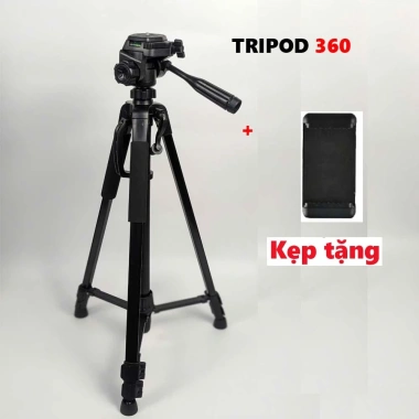 Tripod 360 cao 1m7 gắn điện thoại, camera, máy ảnh – Quay phim ổn định, giảm giá 18% chỉ 265.000₫ 8