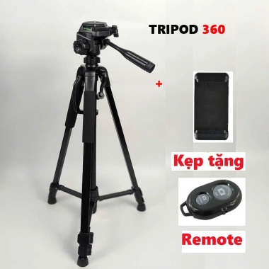 Tripod 360 cao 1m7 gắn điện thoại, camera, máy ảnh – Quay phim ổn định, giảm giá 18% chỉ 265.000₫ 9