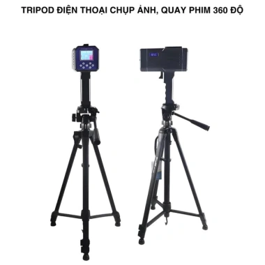 Tripod 360 độ đỡ điện thoại, máy ảnh 3 chân Chụp ảnh quay video chuyên nghiệp 199k