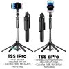 Tripod 4 chân TSS PRO 1.8m - Gậy selfie cầm tay, quay video livestream, 263k 8