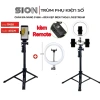 Tripod 91.666 Chân máy ảnh đa năng + đèn LED, kẹp điện thoại, túi xách - Giá ưu đãi 283.220₫