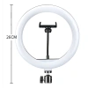 Tripod 91.666 Chân máy ảnh đa năng + đèn LED, kẹp điện thoại, túi xách - Giá ưu đãi 283.220₫ 3