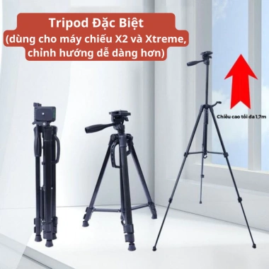 Tripod BEECUBE chân đỡ điện thoại, máy ảnh, máy chiếu, tặng bi chỉnh hướng, kẹp điện thoại, giảm giá 22% chỉ 230.000₫ 8