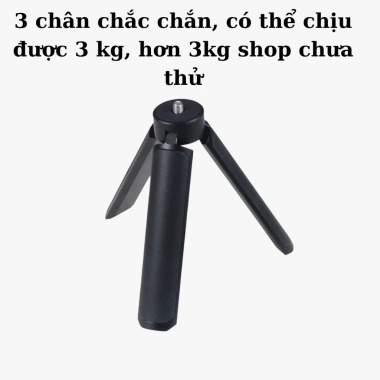 Tripod cầm tay gắn gimble, điện thoại, máy ảnh, vít định 35.000 đồng dã ngoại