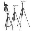 Tripod Cao 1m4 3.520 - Chịu tải 3kg, kèm kẹp điện thoại & remote, chụp ảnh, quay video, livestream, selfie 5