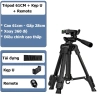 Tripod D60 HOLOCOM Xoay 360 - Chân Máy Ảnh, Quay Phim, Tùy Chỉnh, Giá 219.000 VND 7