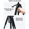 Tripod Đa Năng 1.8m/1.7m/1.5m cho Điện Thoại và Máy Ảnh 360° Chắc Chắn, Phù Hợp Chụp Ảnh Quay Phim - Giá 233k 6