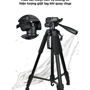 Tripod Đa Năng 1.8m/1.7m/1.5m cho Điện Thoại và Máy Ảnh 360° Chắc Chắn, Phù Hợp Chụp Ảnh Quay Phim - Giá 233k