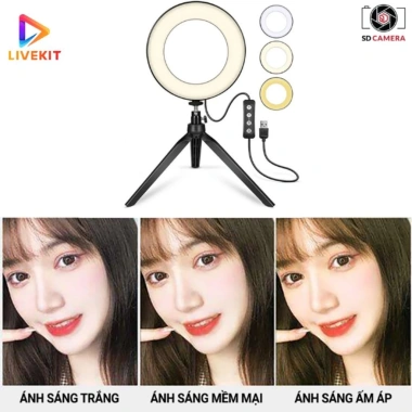 Tripod Để Bàn 3 Chân – Giá Đỡ Điện Thoại, Máy Ảnh, Quay Video, Giá chỉ 20.000đ