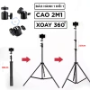 Tripod điện thoại 3 chân Xả kho + Kẹp 2.1, remote livestream, giá chỉ 31.500₫