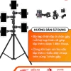Tripod điện thoại 3 chân Xả kho + Kẹp 2.1, remote livestream, giá chỉ 31.500₫ 2