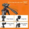 Tripod điện thoại 3.366 – Quay 360°, chân quay 42-145cm, giá 175.000₫ 3
