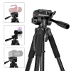 Tripod điện thoại F-180ST 55‑182cm xoay 360°, hợp kim nhôm, tải 3‑4kg, giá 350.000₫ 4