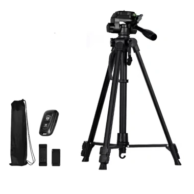 Tripod điện thoại F-3.520T khung nhôm, tải trọng 3kg, kèm túi đeo & remote - 50.000₫