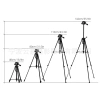 Tripod điện thoại F-3.520T khung nhôm, tải trọng 3kg, kèm túi đeo & remote - 50.000₫ 4