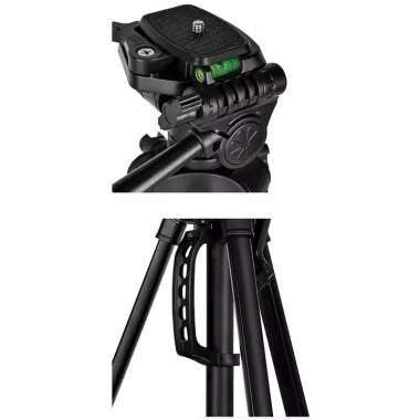 Tripod điện thoại F-3.520T khung nhôm, tải trọng 3kg, kèm túi đeo & remote - 50.000₫