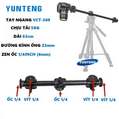 Tripod điện thoại YUNTENG VCT-668 Chân máy ảnh kèm kẹp và túi đeo tiện dụng giảm giá 450.000 8