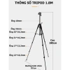 Tripod F-180ST Điện Thoại & Chân Máy Ảnh 360 Quay Chắc Chắn 55-180cm - 265k 9