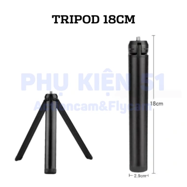Tripod gấp gọn hợp kim nhôm ốc 1/4 - chịu tải 3kg, cho máy ảnh gimbal, chỉ 129k 7 Tripod gấp gọn hợp kim nhôm ốc 1/4 - chịu tải 3kg, cho máy ảnh gimbal, chỉ 129k 7