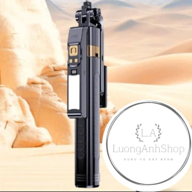 Tripod LATECH CL12 xoay 360 độ tự động, gập gọn 30cm, kèm remote, túi - giá 629.000 VND