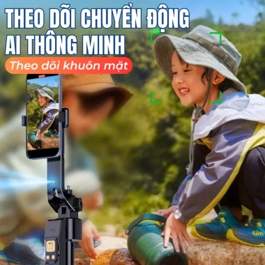 Tripod LaTech CL12P xoay tự động cảm biến người gập 30cm điều khiển từ 59.000VND