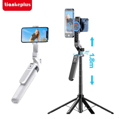 Tripod MagSafe GM35 Pro 3 chân 1.8m, kẹp phone xoay 360°, Bluetooth, giảm giá 339k