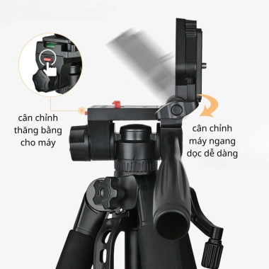 Tripod máy ảnh cao cấp - Chân 200cm chuyên nghiệp, tương thích đa thiết bị, giá chỉ 249.000₫ 3 Tripod máy ảnh cao cấp - Chân 200cm chuyên nghiệp, tương thích đa thiết bị, giá chỉ 249.000₫ 3