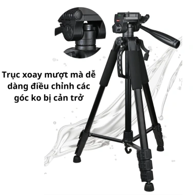 Tripod máy ảnh cao cấp - Chân 200cm chuyên nghiệp, tương thích đa thiết bị, giá chỉ 249.000₫