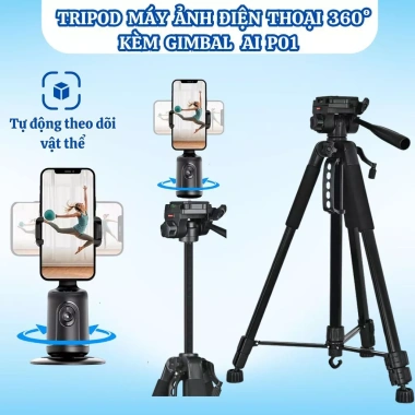 Tripod máy ảnh cao cấp - Chân 200cm chuyên nghiệp, tương thích đa thiết bị, giá chỉ 249.000₫