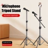Tripod Micro Boom JETTING 1.7‑2.1m, Chân Đế 66cm, Tay Chữ Thập, Kẹp & Giá Đỡ Samsung Xiaomi