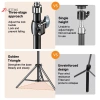 Tripod Micro Boom JETTING 1.7‑2.1m, Chân Đế 66cm, Tay Chữ Thập, Kẹp & Giá Đỡ Samsung Xiaomi 9