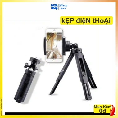Tripod Mini 3 Chân Giá Để Bàn và Kẹp Điện Thoại - Siêu Nhẹ Gập Gọn Giá 19.000 VND