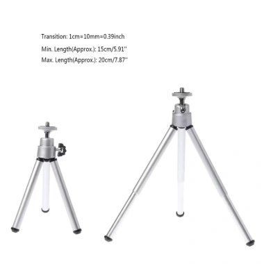 Tripod Mini Gập Gọn cho Máy Ảnh Kỹ Thuật Số - Độ Bền Cao, Giá Chỉ 46.000₫