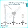 Tripod mini kim loại gấp gọn, đầu chuyển 1/4 inch, tải 5kg - phù hợp webcam, camera, DSLR, máy chiếu 4