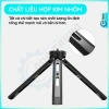Tripod mini kim loại gấp gọn, đầu chuyển 1/4 inch, tải 5kg - phù hợp webcam, camera, DSLR, máy chiếu 5