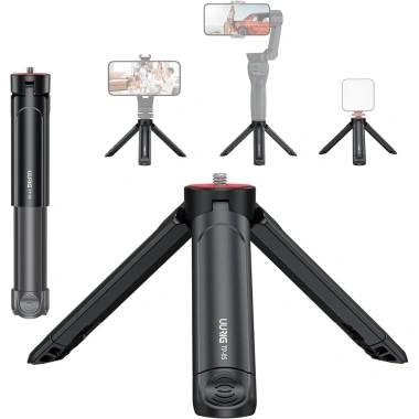 Tripod Mini Uurig TP05 – Chân Máy Ảnh Cầm Tay, Selfie, Webcam Bàn, Đinh 1/4 cho DSLR & Điện Thoại 2