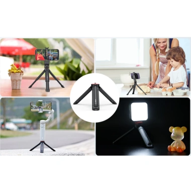 Tripod nhựa Vrig TP 05 gimbal máy ảnh, giá đỡ điện thoại và đèn trợ sáng 99.000